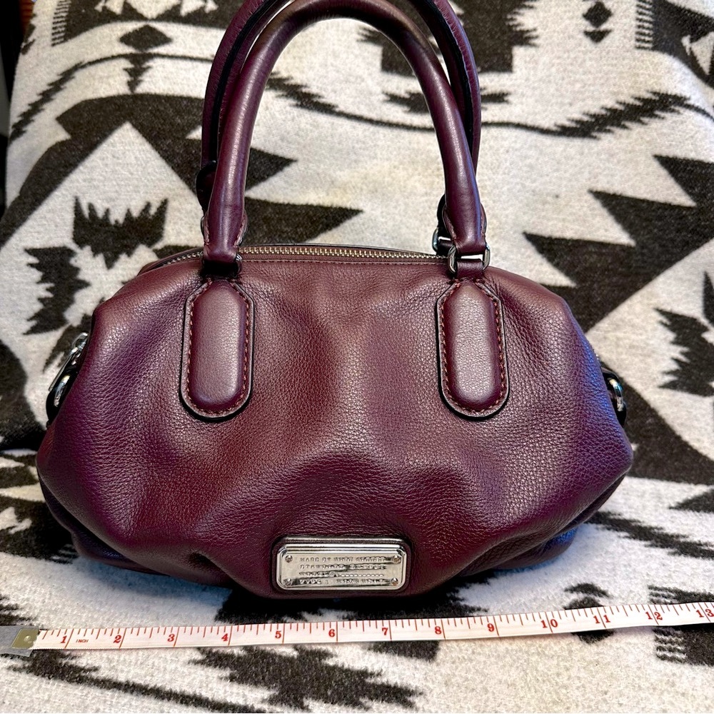 Marc by Marc Jacobs - Q Small Legend Leather Satchel in Plum